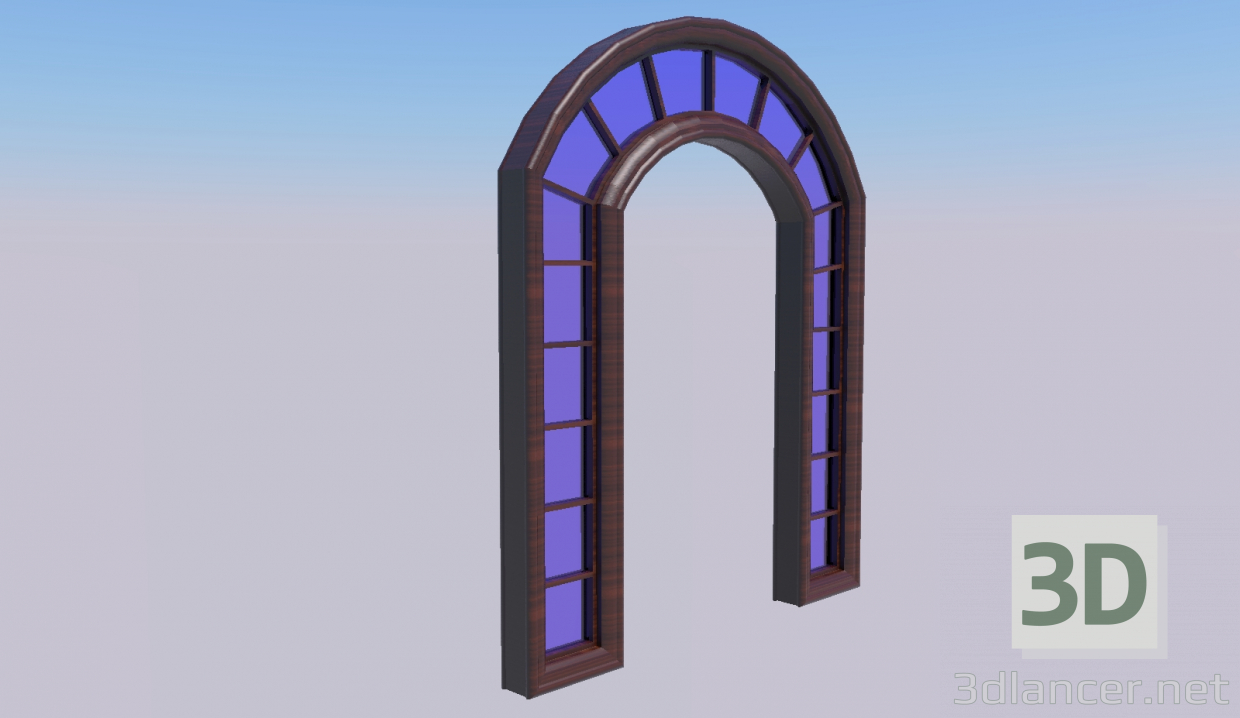 3d model Arch - preview