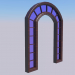 3d model Arch - preview