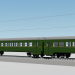 3d Electric train ED2T model buy - render