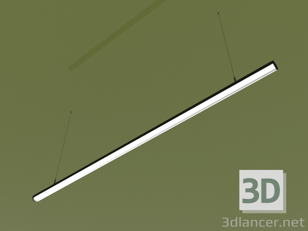 modello 3D Corpo illuminante LINEAR O28 (1000 mm) - anteprima