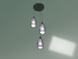 Підвісний світильник 50085-3 (чорні перли)
