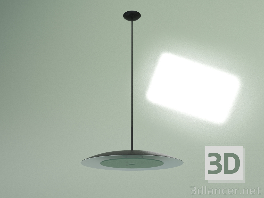 modello 3D Lampada a sospensione Gino (nero) - anteprima