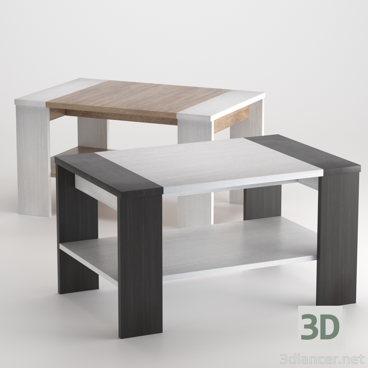 Mesa 3D modelo Compro - render