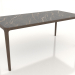 Modelo 3d Mesa Casauri com porcelanato 1800x900 mm (Nogueira escura, opção 2) - preview