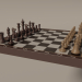 Schach-Klassiker 3D-Modell kaufen - Rendern
