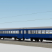3d Electric train ED4M model buy - render