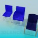 3d model Office chairs - preview