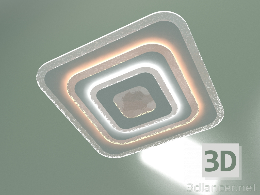 3D Modell LED-Deckenleuchte Freeze 90211-1 - Vorschau