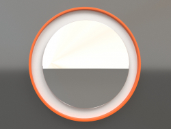 Miroir ZL 19 (D=568, blanc, orange vif lumineux)