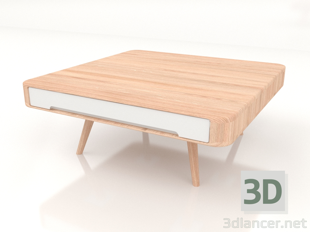 modello 3D Tavolino Ena 90X90 - anteprima