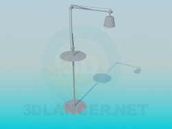 Desktop-floor lamp
