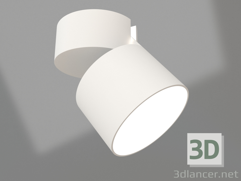 3d model Lámpara SP-RONDO-FLAP-R110-25W Day4000 (WH, 110°) - vista previa