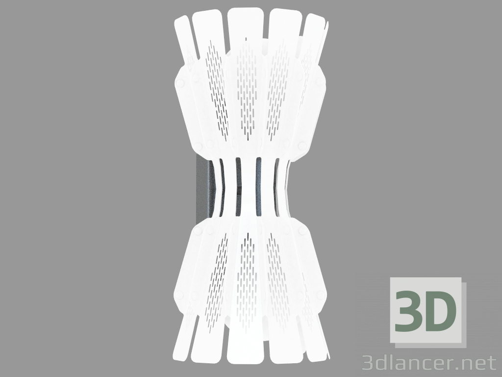 3D modeli Duvar lamba F22 D01 01 - önizleme