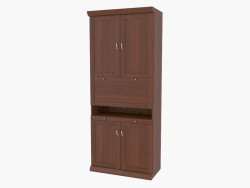 Bookcase with a bar (261-13)