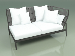 Módulo de sofá esquerdo 105 (cinto cinza)