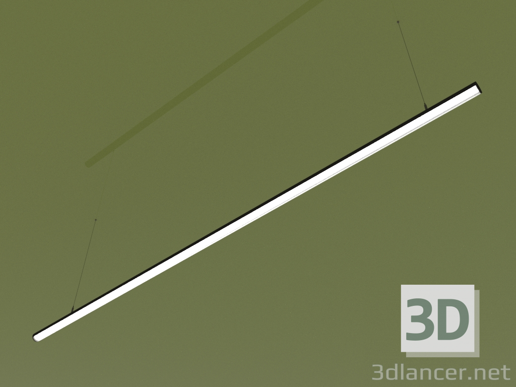 modello 3D Corpo illuminante LINEAR O28 (1500 mm) - anteprima