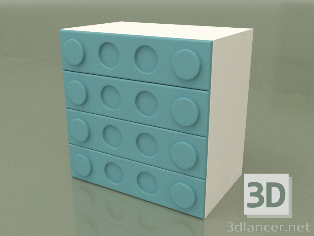 3d model Chest of drawers (Mussone) - preview