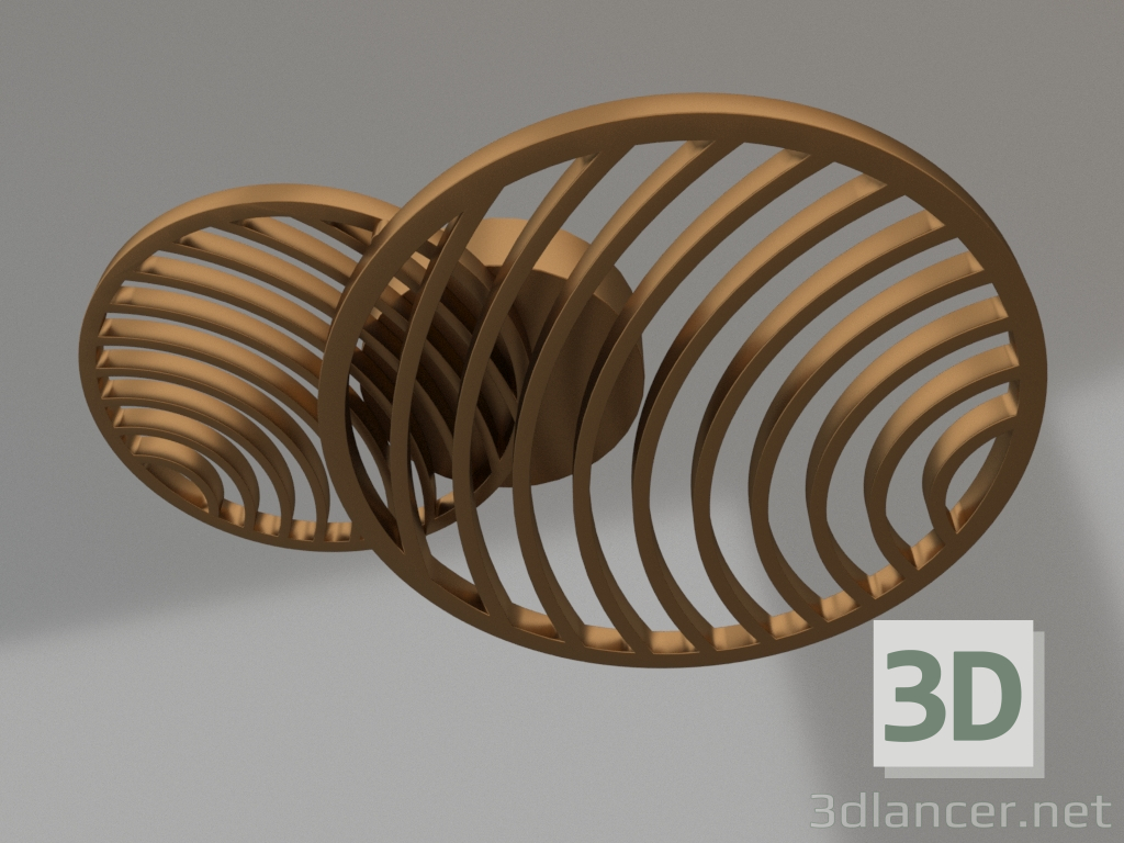 modèle 3D Applique et plafonnier (7235) - preview