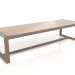 3d model Dining table with glass top 307 (Bronze) - preview