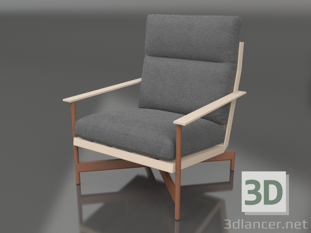 3d модель Клубне крісло (Sand) – превью