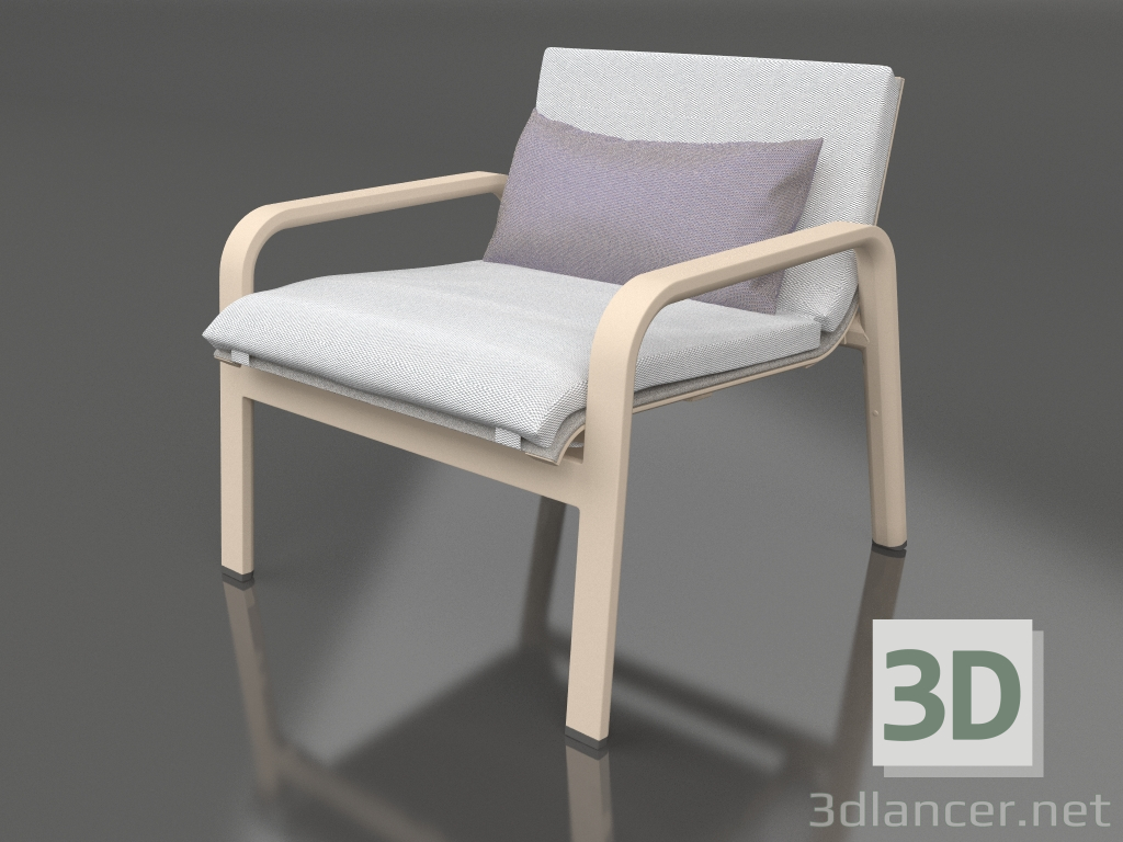 modèle 3D Chaise (Sable) - preview