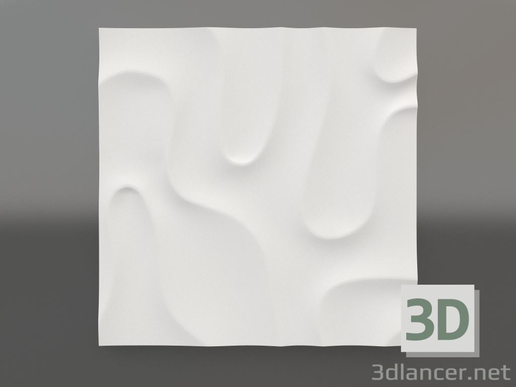 modello 3D Pannello 3D 023 2 - anteprima