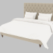3d model Double bed MADLEN KING SIZE (201.007) - preview