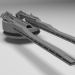 3D Uzay silahı modeli satın - render