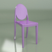 3D modeli Sandalye Zaferi (mor) - önizleme