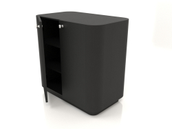 Mueble TM 031 (entreabierto) (660x400x650, madera negra)