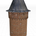 3d Nikitskaya tower model buy - render