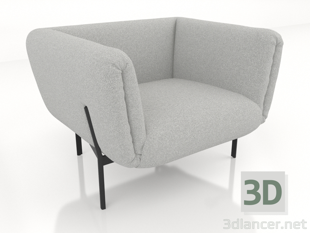3d model Armchair (option 2) - preview