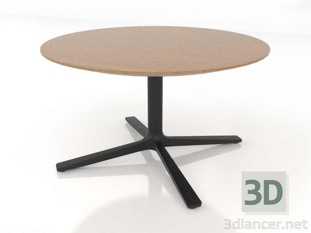 3D Modell Der Tisch ist niedrig d70 h40 - Vorschau
