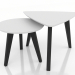3d model Coffee table set (black RAL 9005) - preview