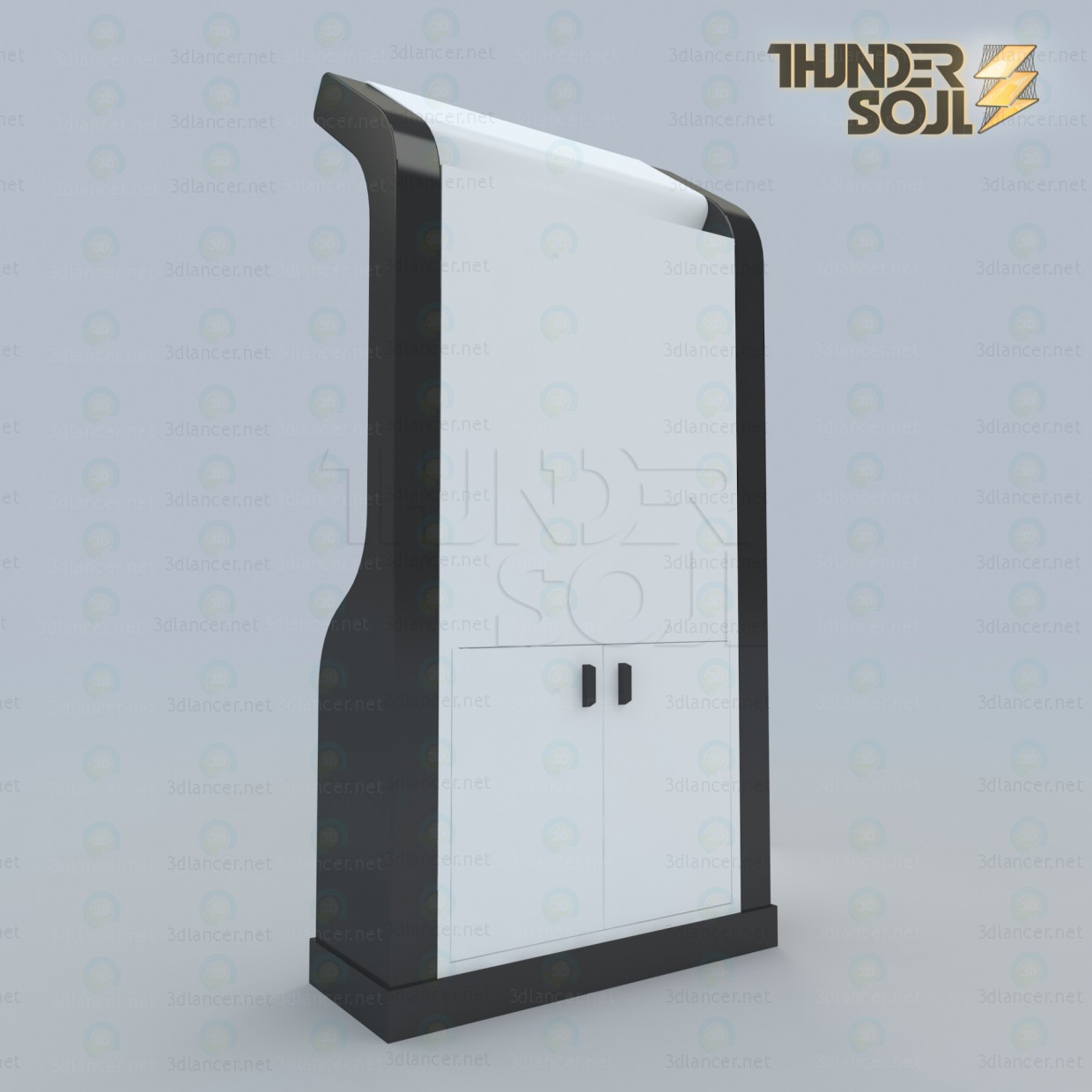3d model Magazine Rack - preview 3d model Magazine Rack - preview