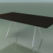 3d model Rectangular table 5433 (H 74 - 100x200 cm, legs 150 °, veneered L21 wenge, V12) - preview