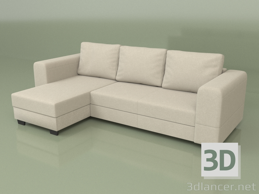 3d model Corner sofa Carl - preview