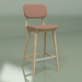 3d model Bar stool Civil 2 (brown, white oak) - preview