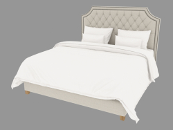 Ліжко двоспальне MONTANA KING SIZE BED (201 005-MF01)