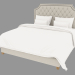 3d model Cama doble MONTANA KING SIZE BED (201 005-MF01) - vista previa