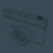 3D modeli Kamera "Shift 8M" Sembolü "" - önizleme