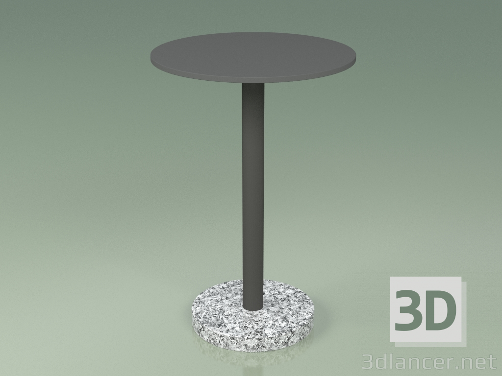 modello 3D Tavolino 368 (Metallo Fumo) - anteprima