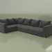 3d model Corner sofa Casino - preview