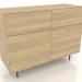 3d model Chest of drawers 3 1200 mm (lightened oak) - preview