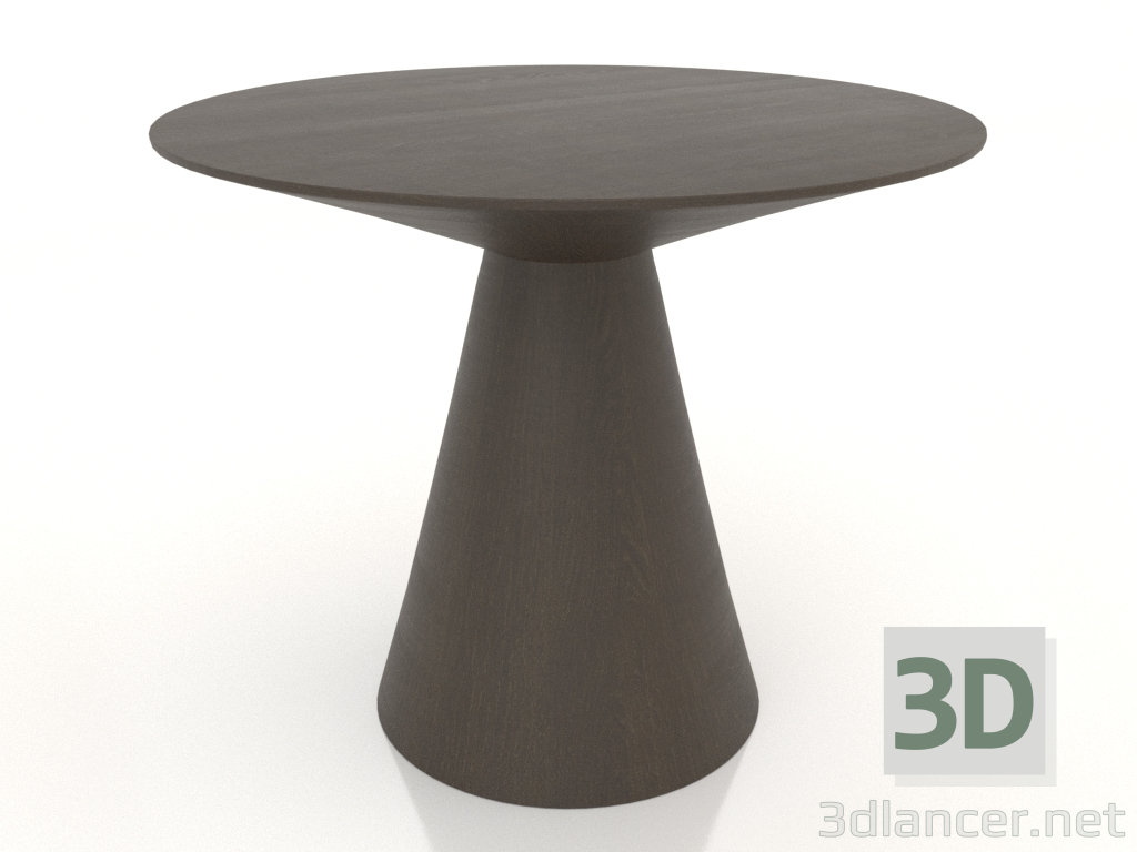 3d model Dining table Rajkoke 900 mm (Walnut dark) - preview 3d model Dining table Rajkoke 900 mm (Walnut dark) - preview