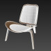 3D Shell Chair modeli satın - render