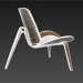 3d Shell Chair model buy - render