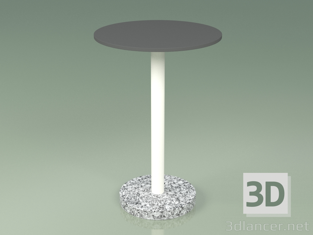 modello 3D Tavolino 368 (Metallo Latte) - anteprima