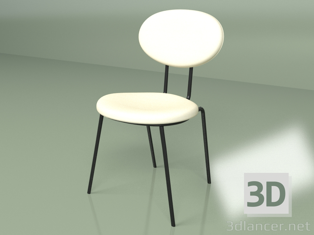 3D modeli Sandalye Targa Yumuşak - önizleme