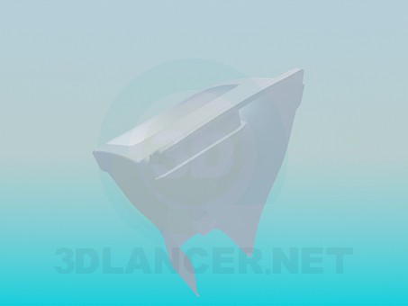 3d model Urinal - preview 3d model Urinal - preview